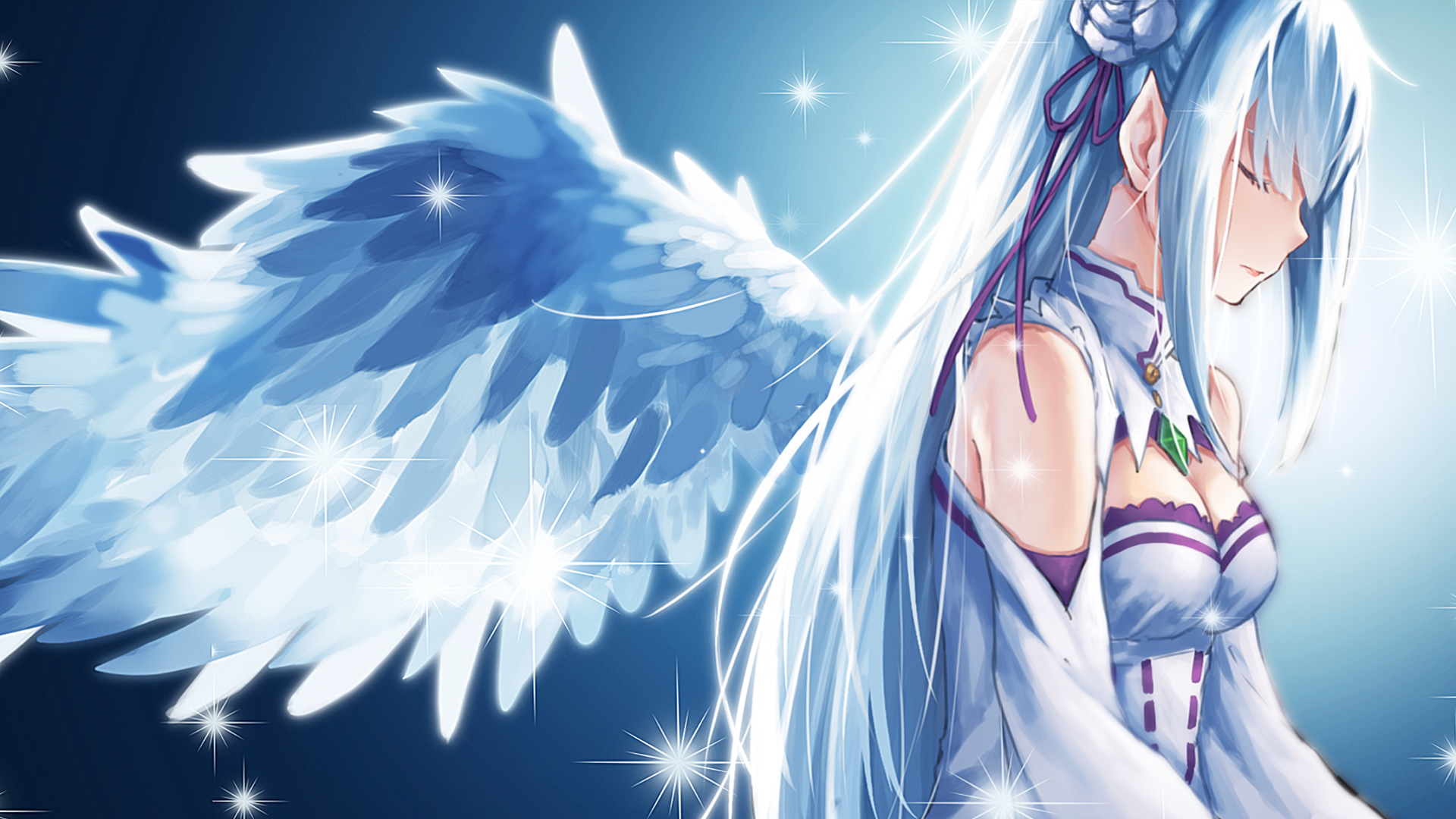 Emilia From Re Wallpaper