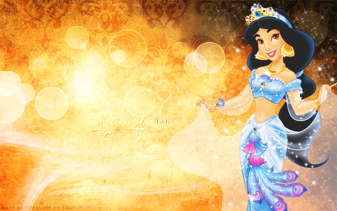 Disney Princesses Jasmine Aladdin Wall Paper Mural | Buy at EuroPosters