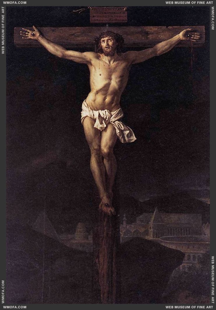 Jesus Christ Wallpaper Set On The Cross