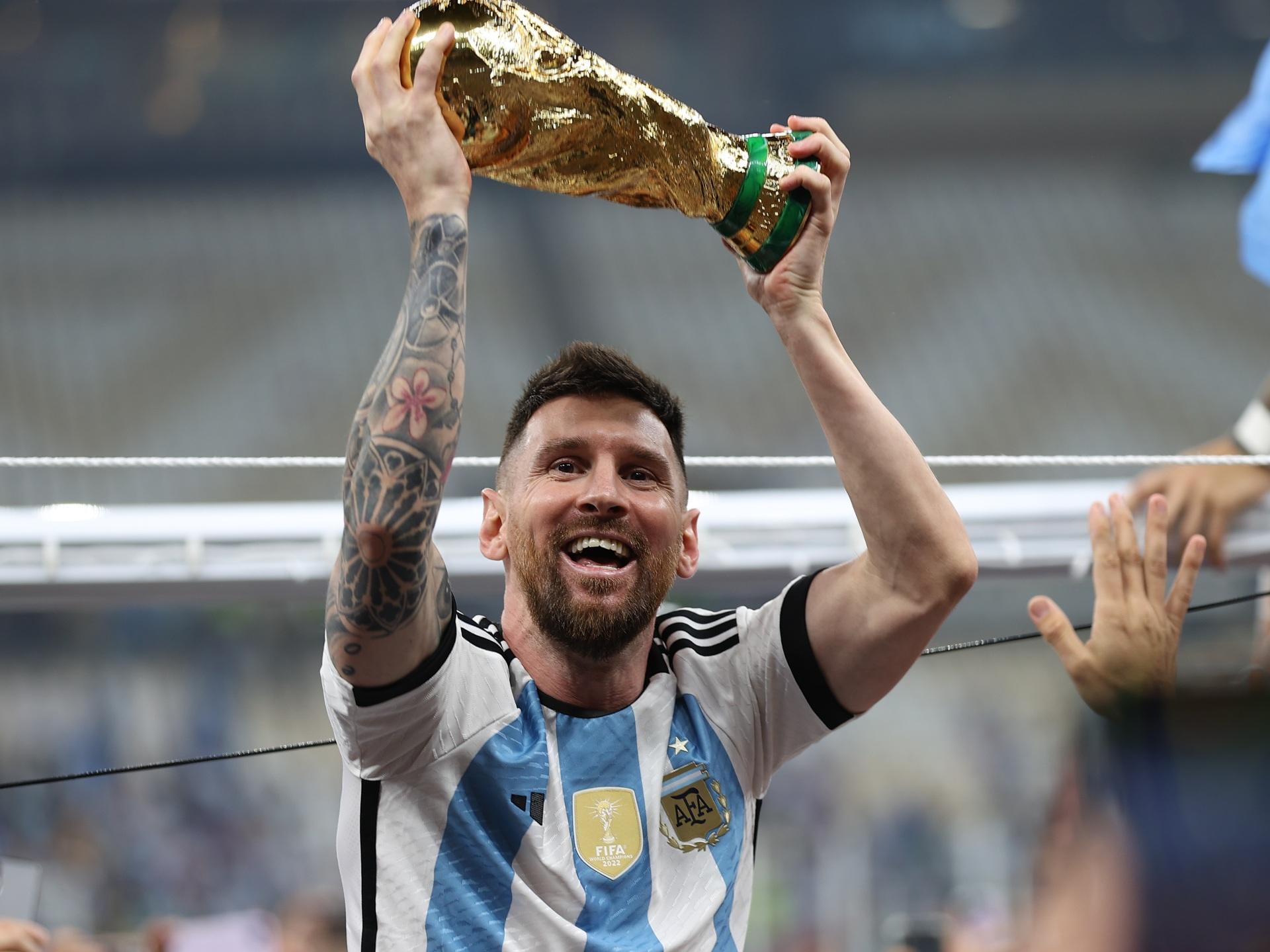 Photos Messi and Argentina lift World Cup after win over France