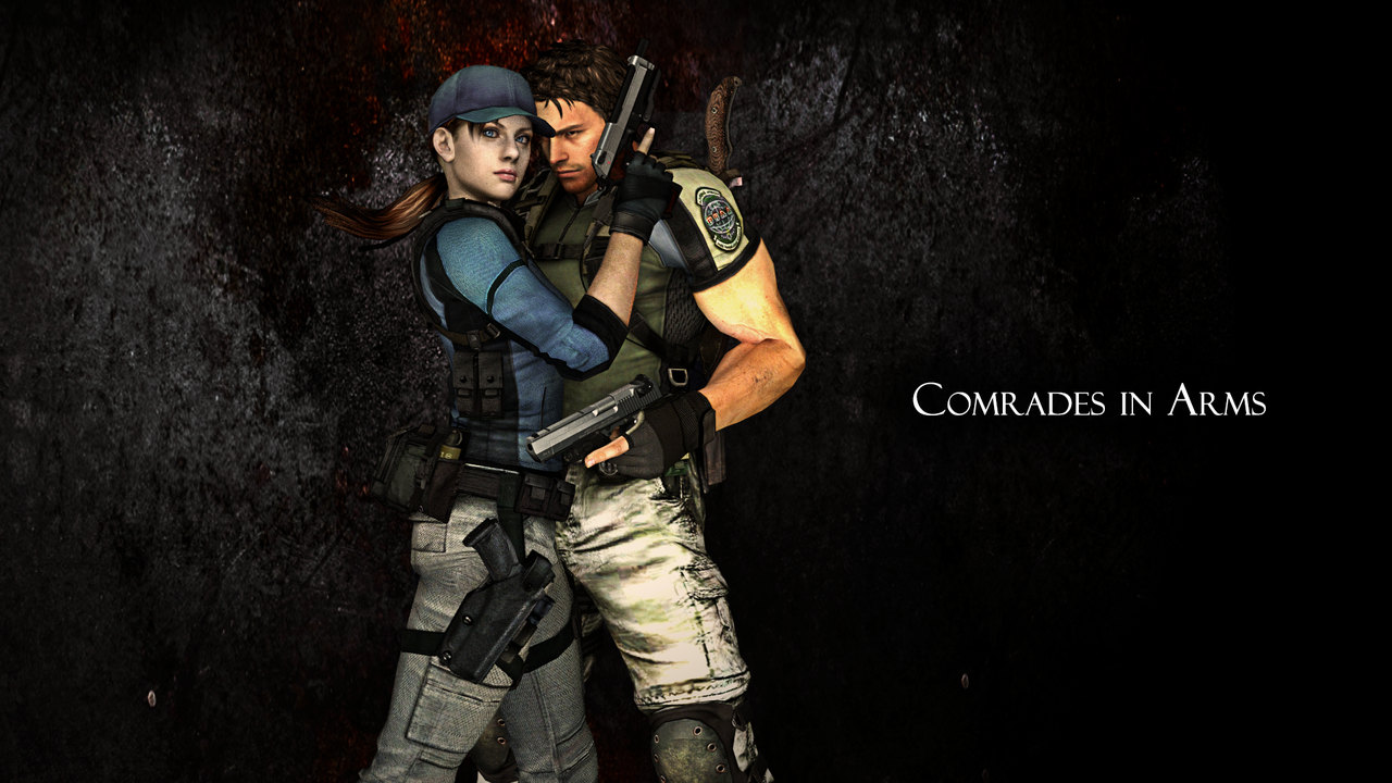Chris And Claire Redfield Wallpaper Jill