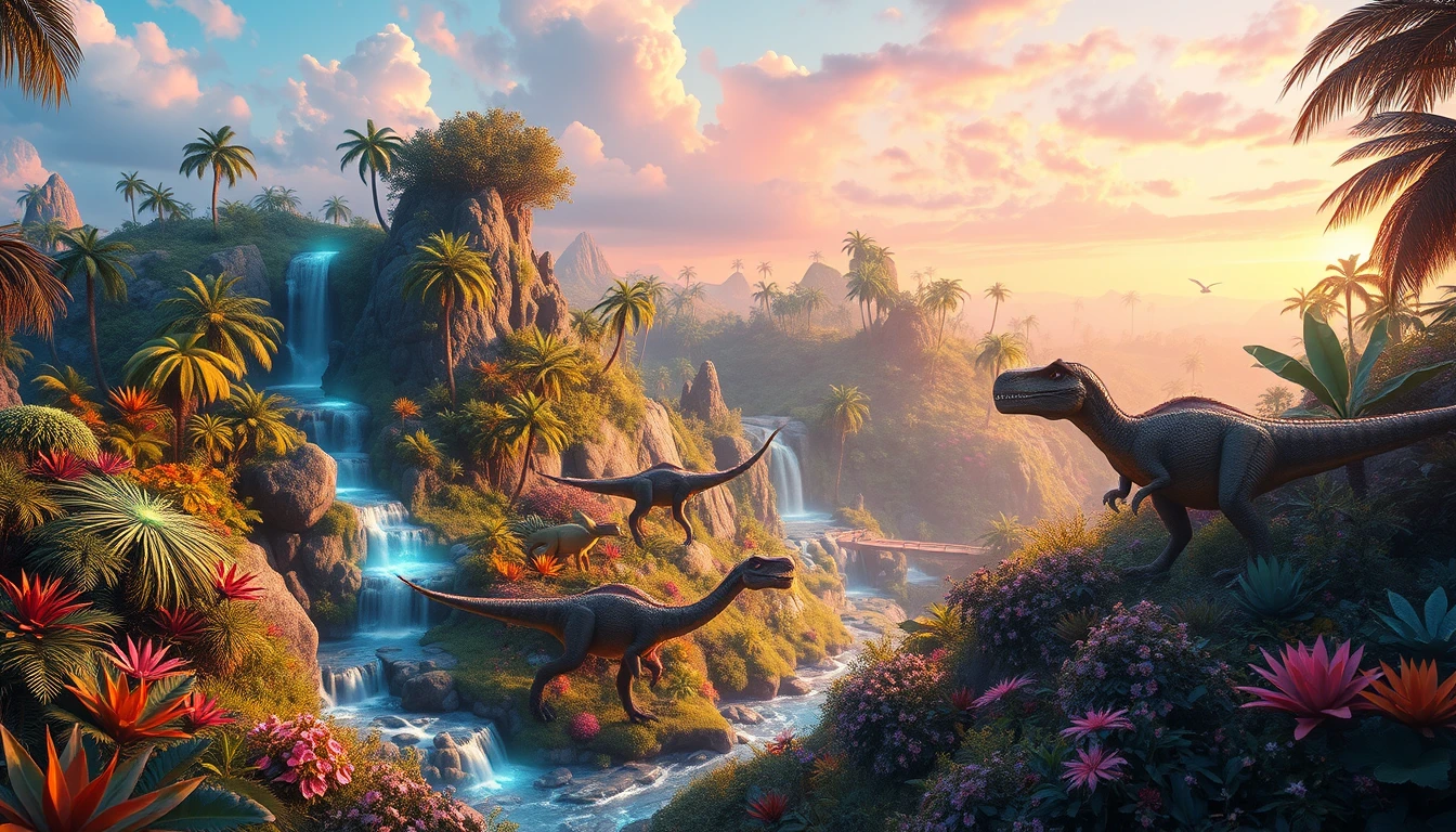 Aesthetic Dinosaurs Wallpaper