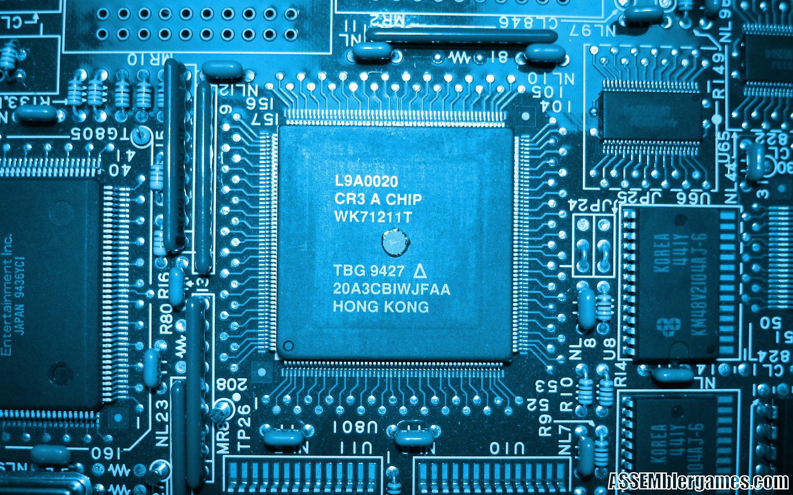 Computer Chip Wallpaper