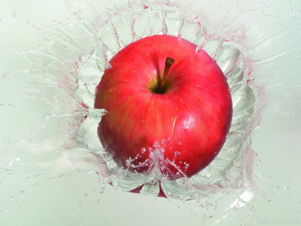 Hashtag Apple Fruit Icon Outline Clip Art Water Wallpaper