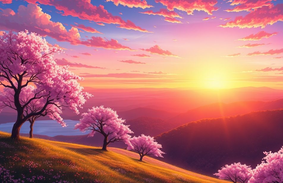 Anime Landscapes Wallpaper