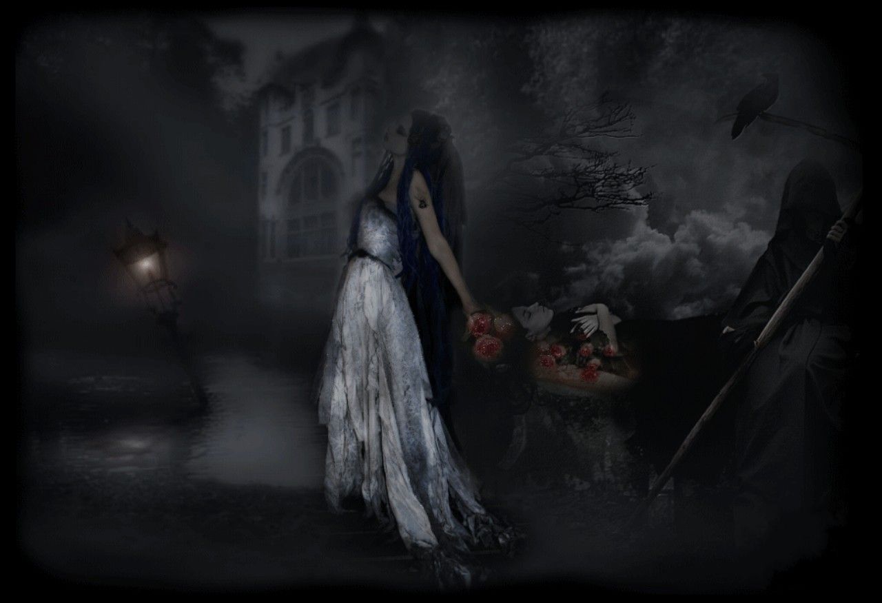 Dark Gothic Wallpapers  Gothic wallpaper Fantasy art Gothic pictures