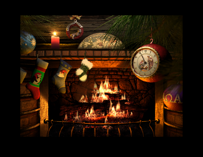 Fireside Christmas 3d Screensaver S Multimedia Gallery