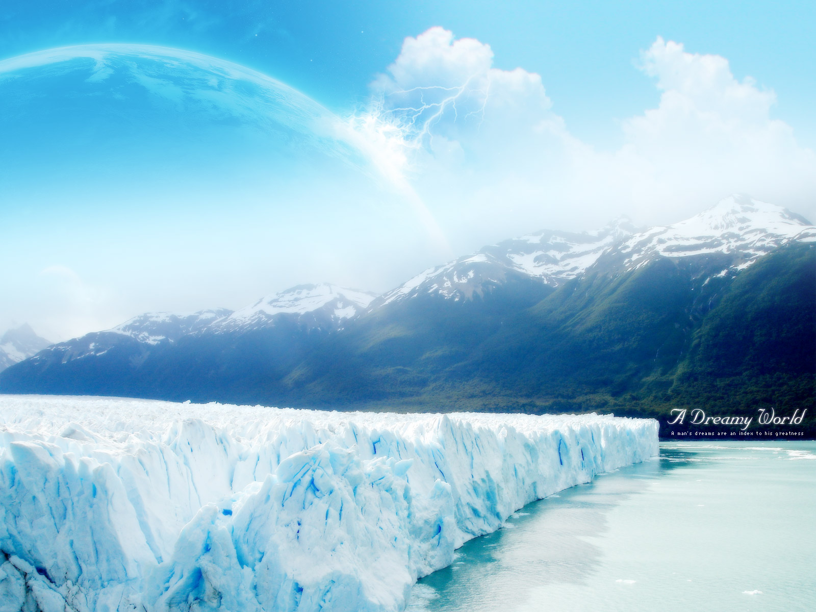 Ice Dreamy World Wallpaper HD