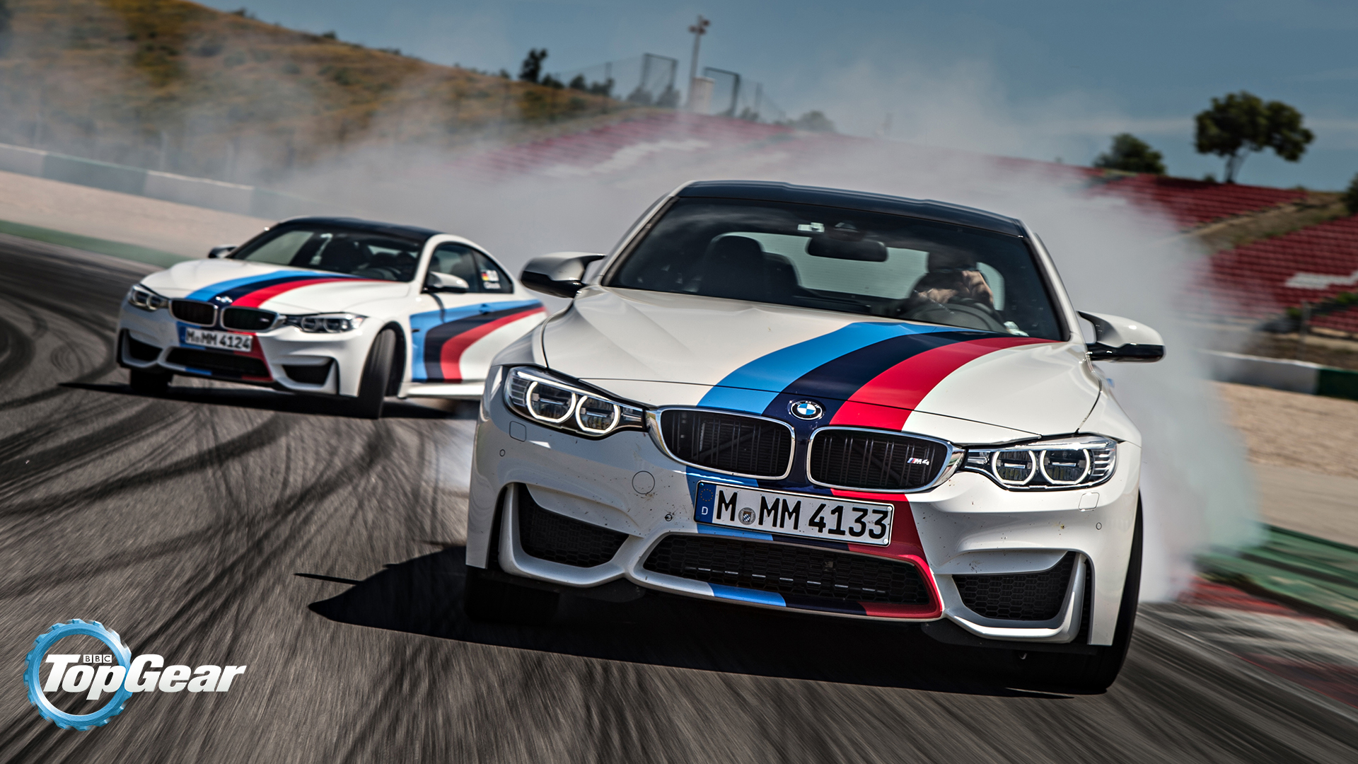 Wallpapers BMW M4 twin drift   BBC Top Gear