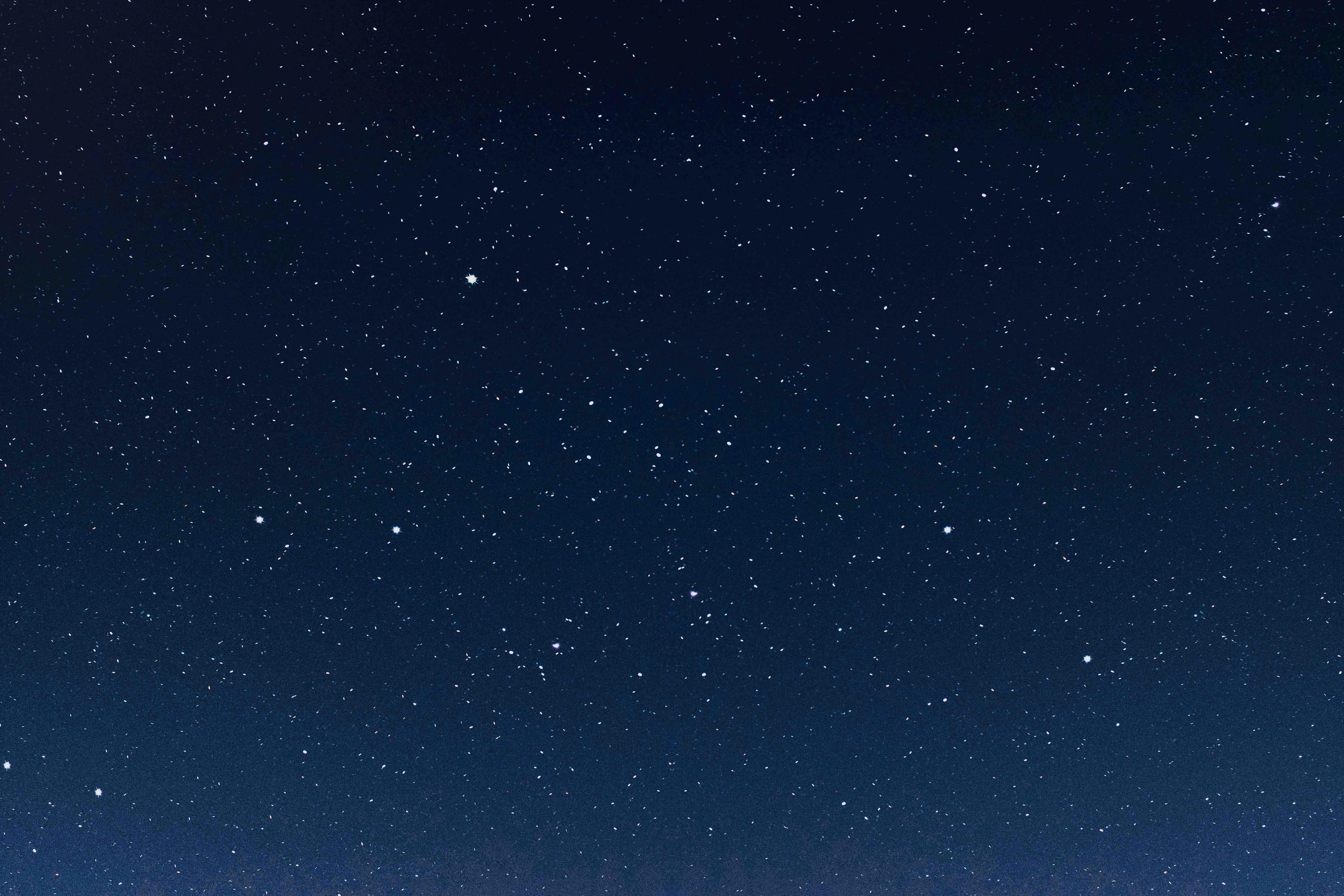Desktop Starry Night Wallpaper
