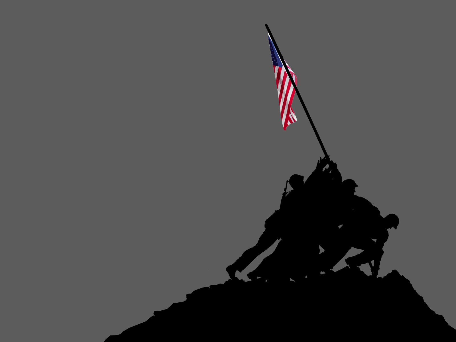 Iwo Jima Wallpaper Marine Flags
