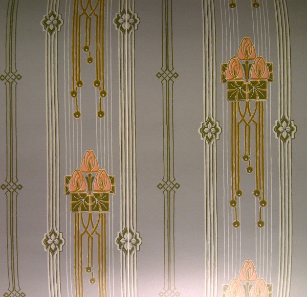 Art Deco wallpaper   Chameleon Collection 600x581