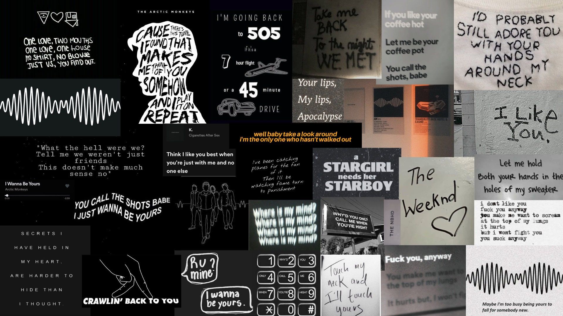 Black And White Aesthetic Wallpaper