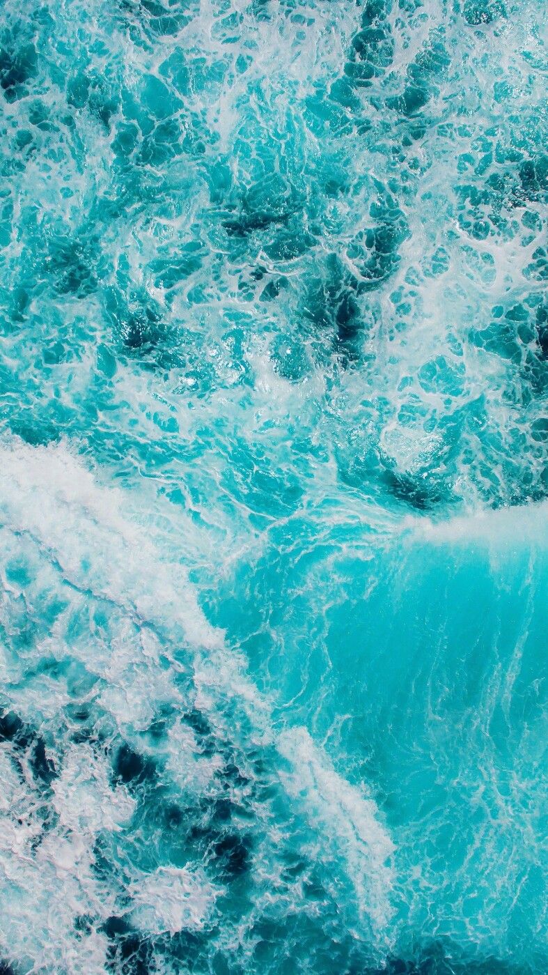 Erla Orsteinsdottir On The Water Ocean Wallpaper Blue