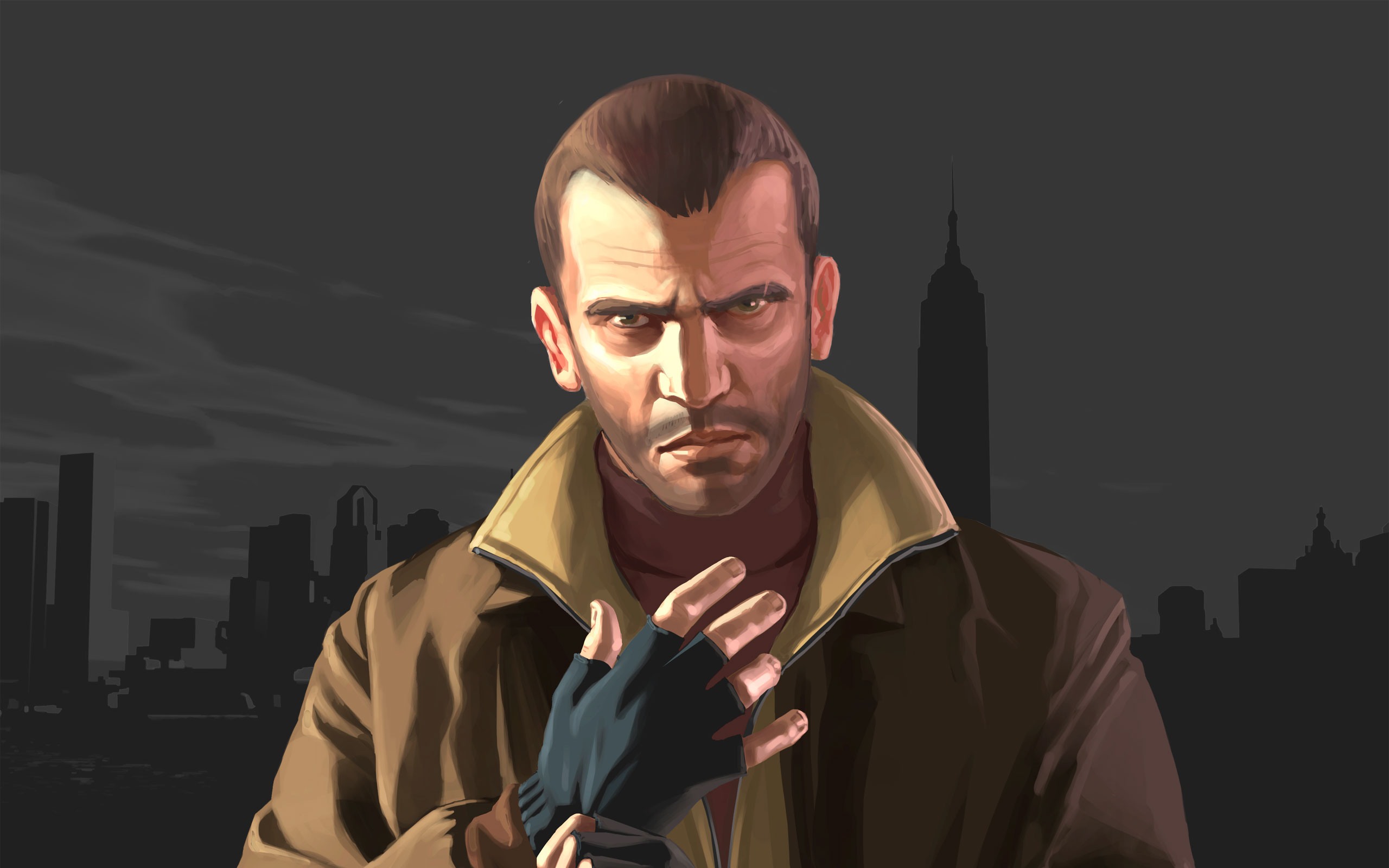 Grand Theft Auto Iv Niko Desktop Wallpaper