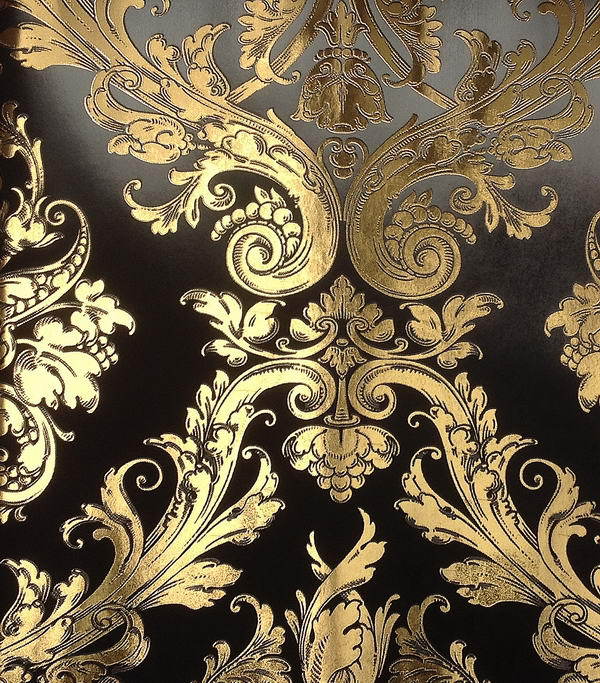  Wall Paper Luxury vinyl gold foil gold decorative pattern background