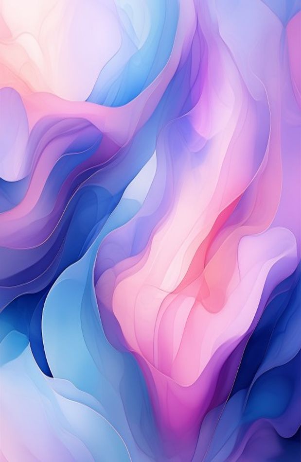 Pink Purple And Blue Wallpaper