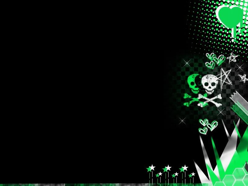 Green Emo Wallpaper Background Theme Desktop
