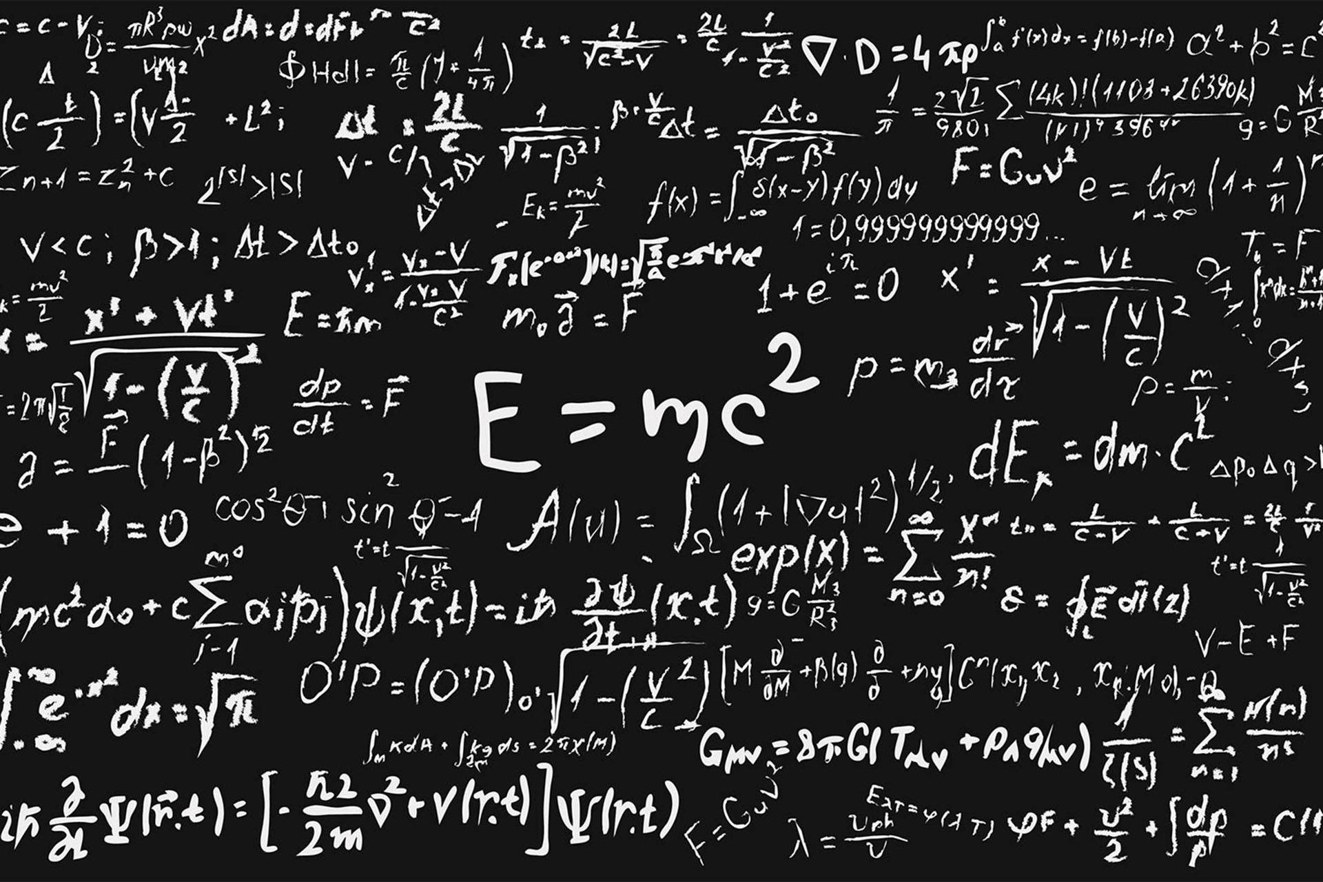 Physics Equations Wallpaper
