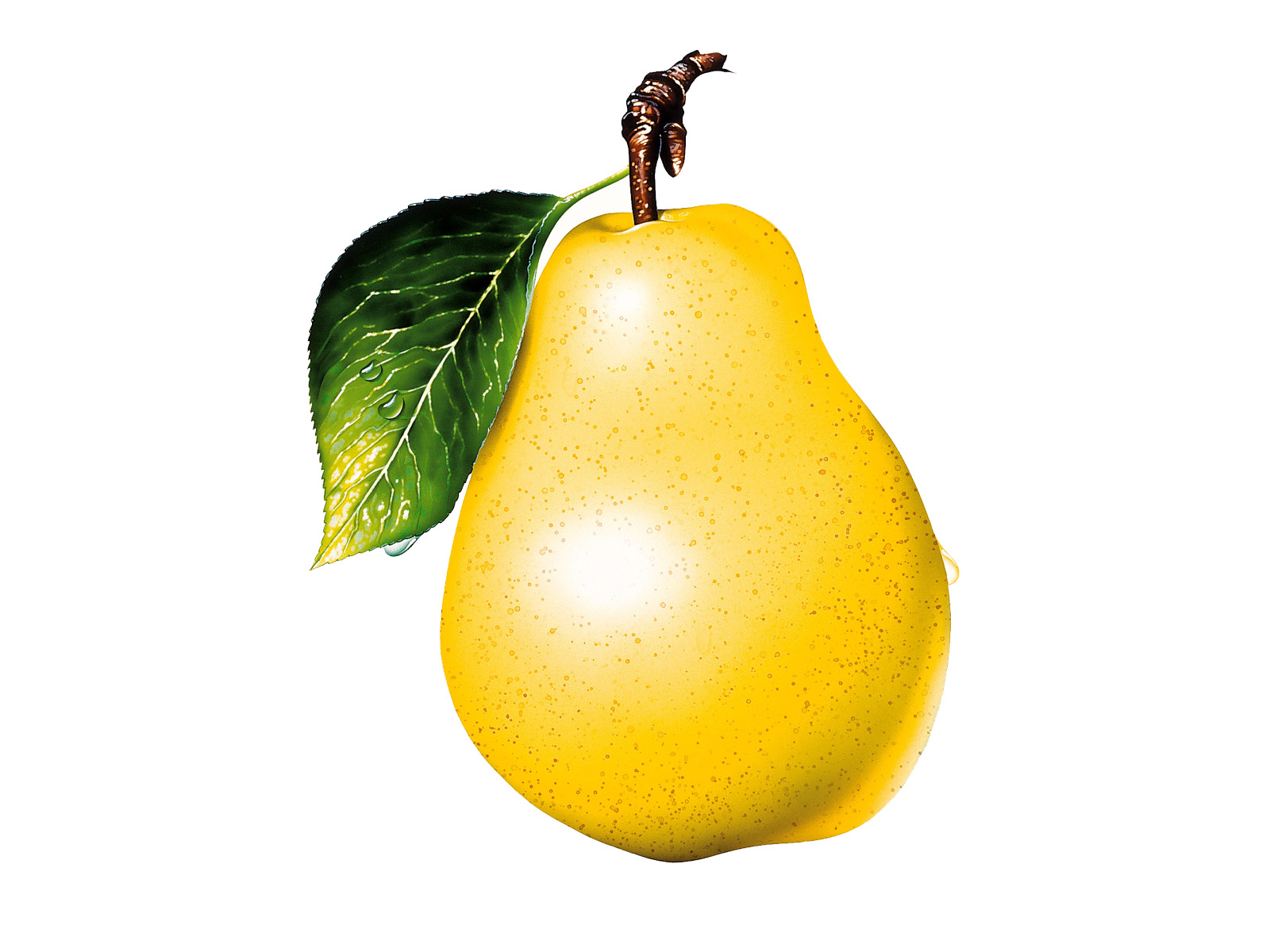 Yellow Pear Desktop Pc And Mac Wallpaper