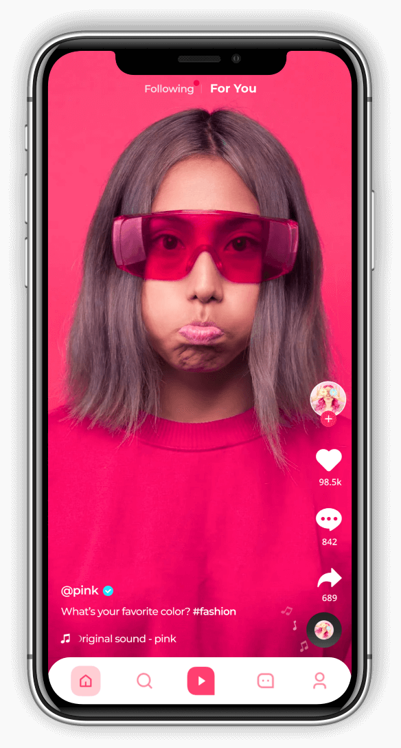 Tiktok Clone Wallpaper