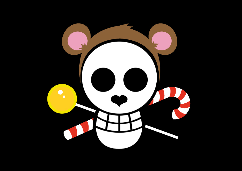 My One Piece Jolly Roger By Teddiebeertje