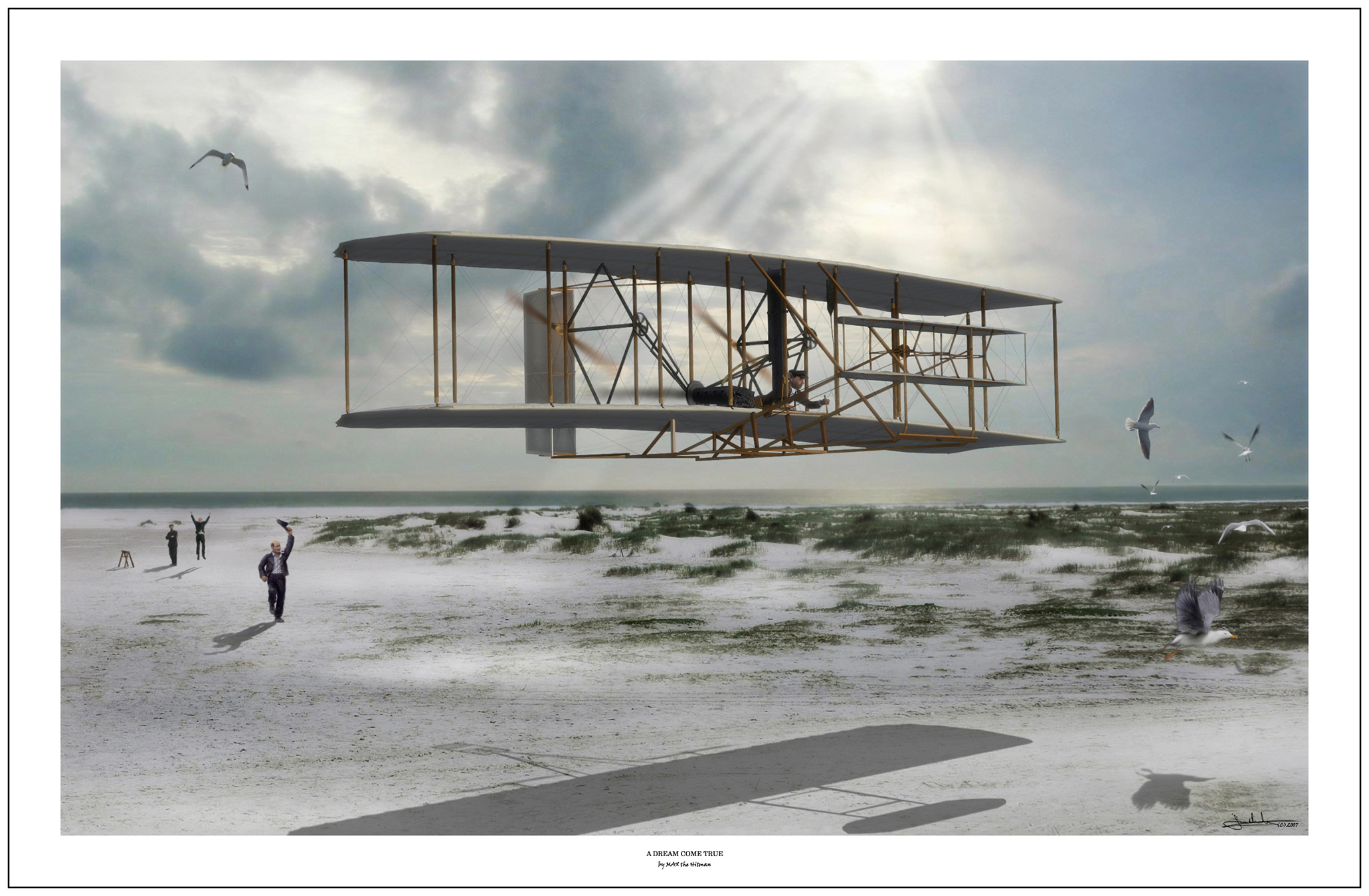 Wright Brothers Paintings
