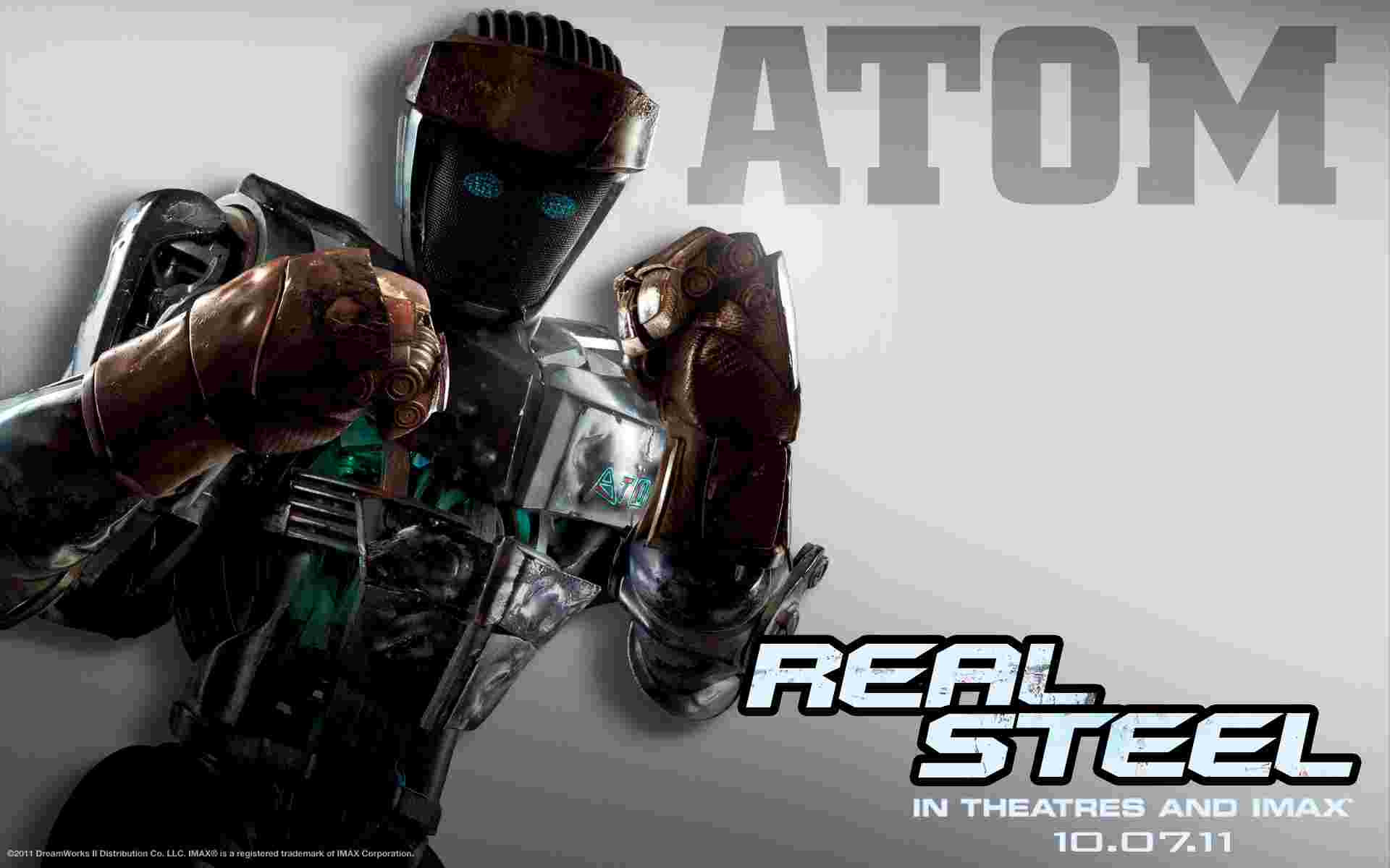 atom real steel wallpaper download