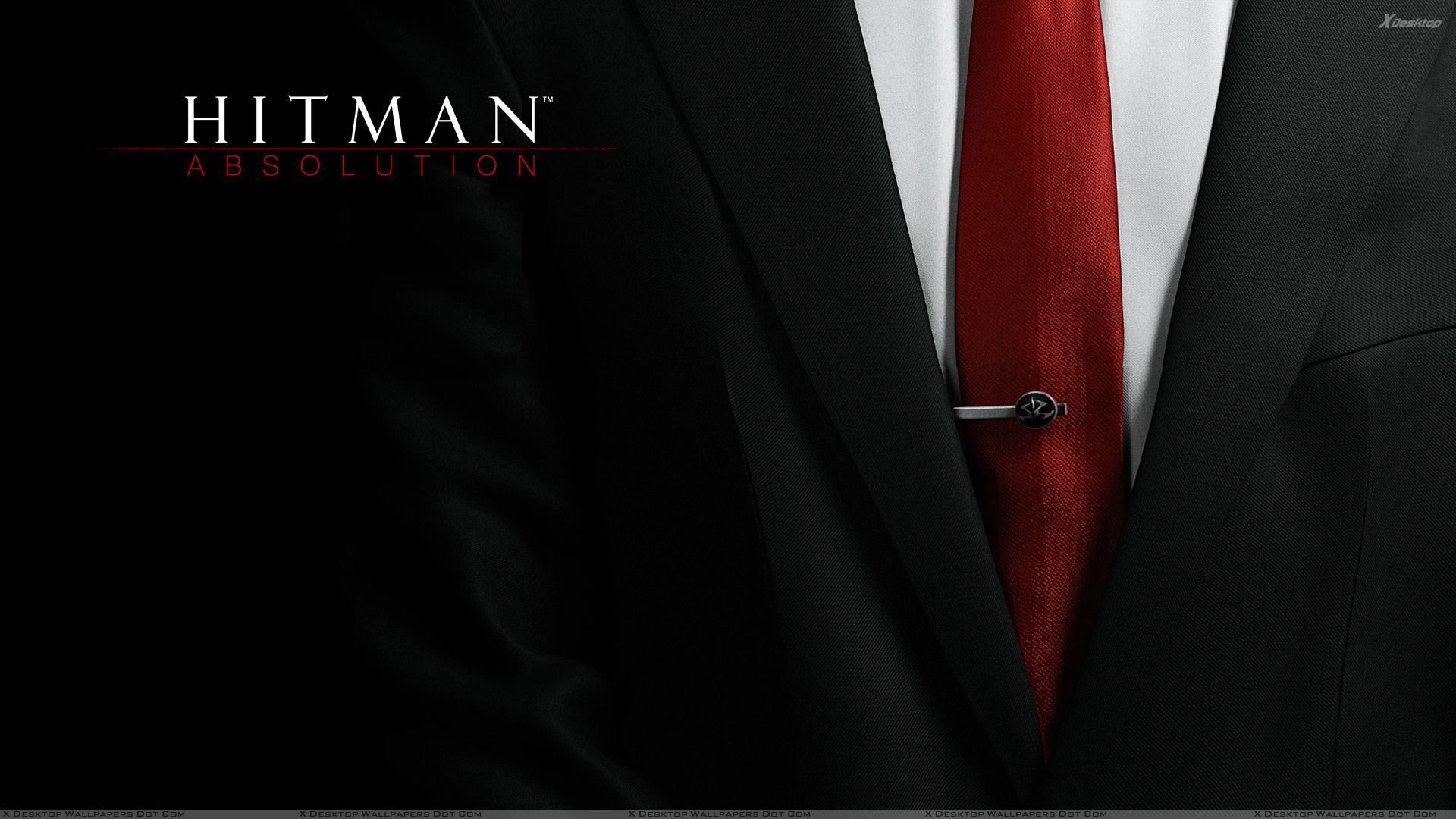Hitman Absolution Red Tie With Resolutions Pixel