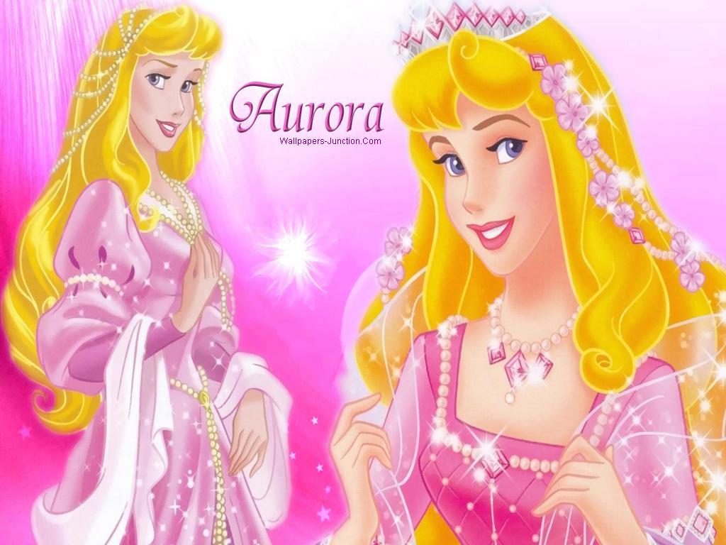 Princess Aurora Cartoon Wallpaper