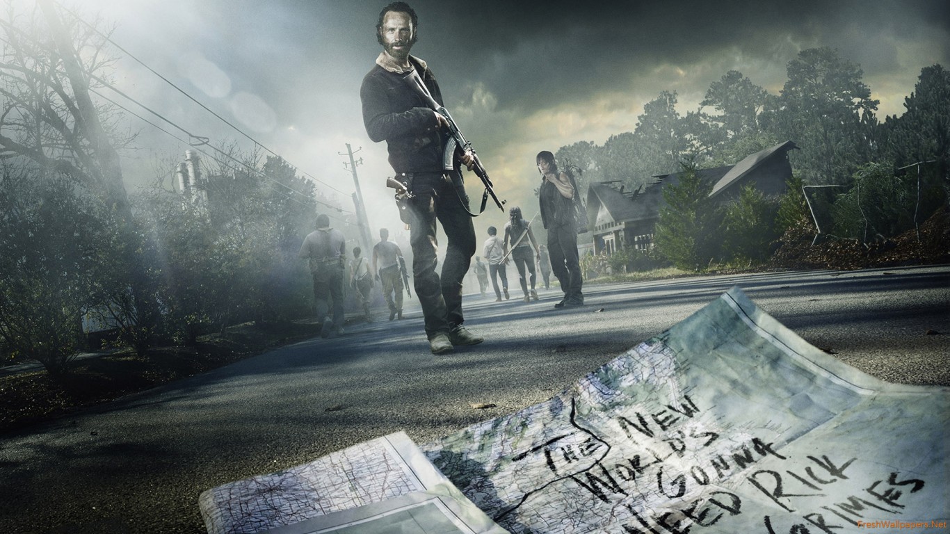 The Walking Dead Season Midseason Wallpaper Freshwallpaper