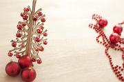 Photo Of Stylish Wooden Tree Shaped Christmas Ornaments Wallpaper