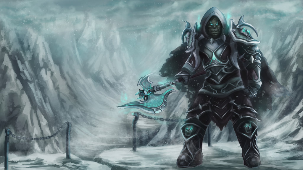 Free World of Warcraft Fan Art Orc Death Knight by Gengar1991 on [1024x576] for your Desktop, Mobile | Explore 45+ ORC Death Knight Wallpaper | Orc Wallpaper, Death Wallpaper,