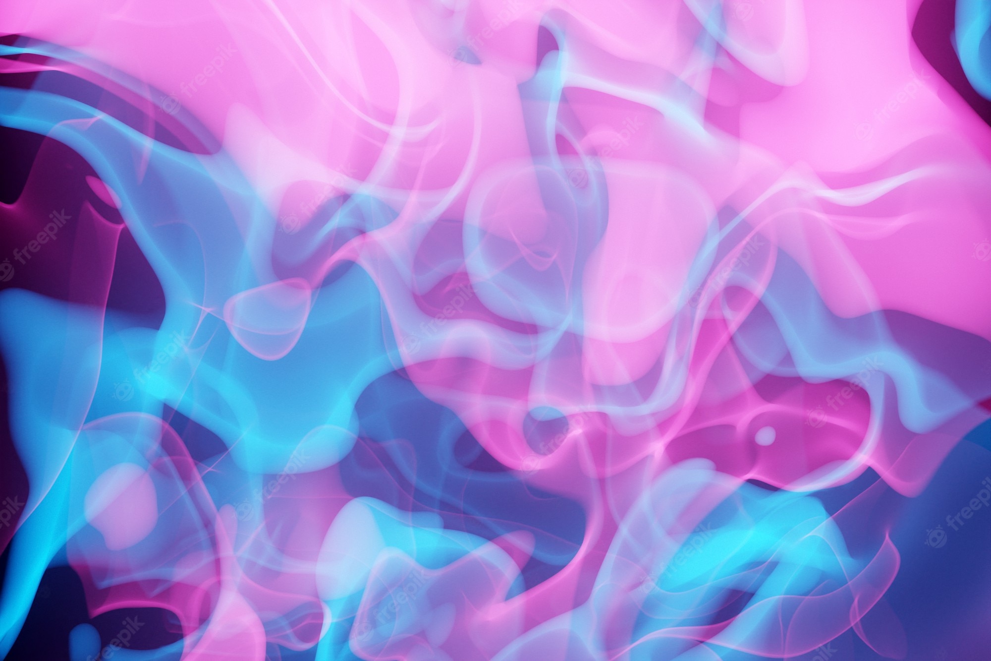 Premium Photo 3d Illustration Pattern Neon Blue And Pink A