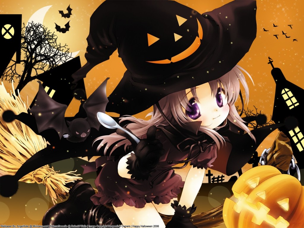 Halloween party anime girl by xRebelYellx on DeviantArt