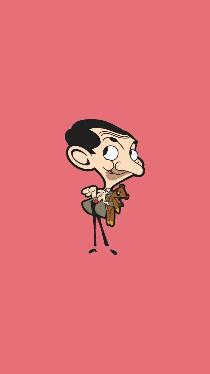 Mr Bean Swag Cartoon Cute Wallpaper