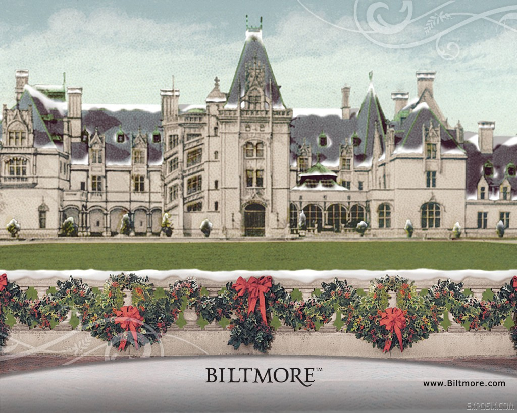 Biltmore Estate Christmas Wallpaper