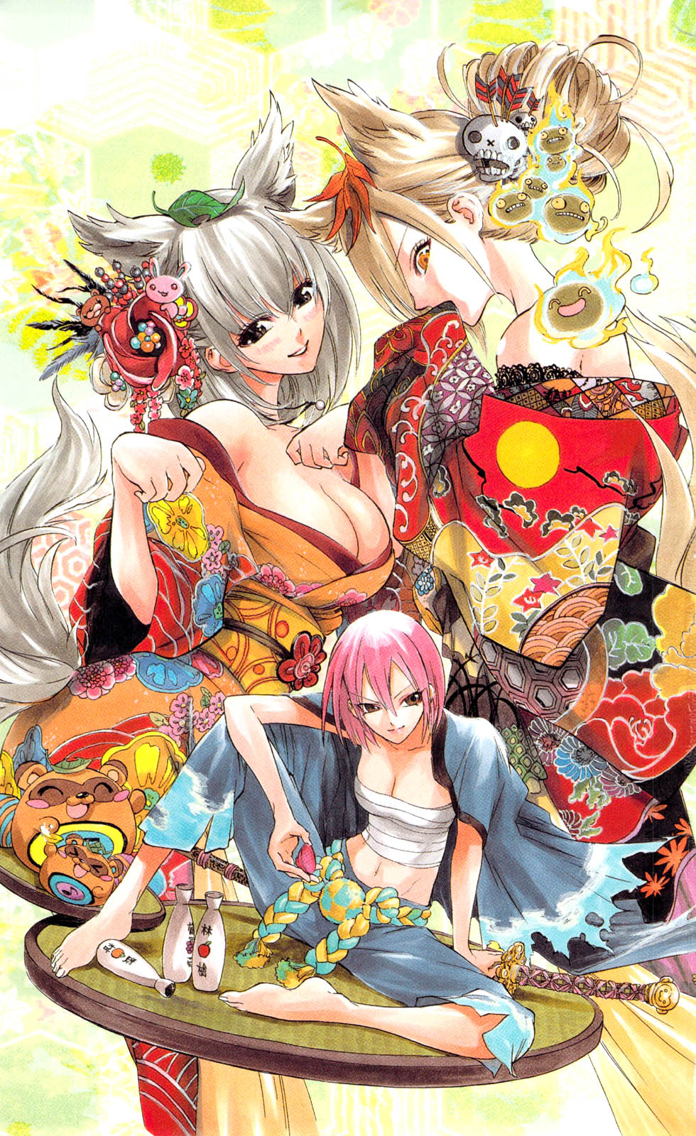 Binbougami Ga New Anime Show Wallpaper
