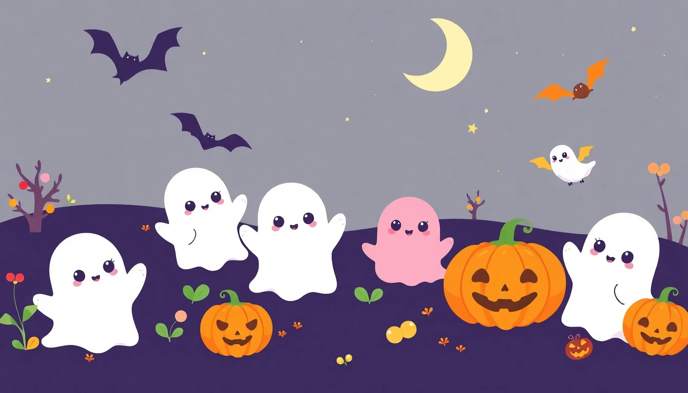 Kawaii Halloween Wallpaper