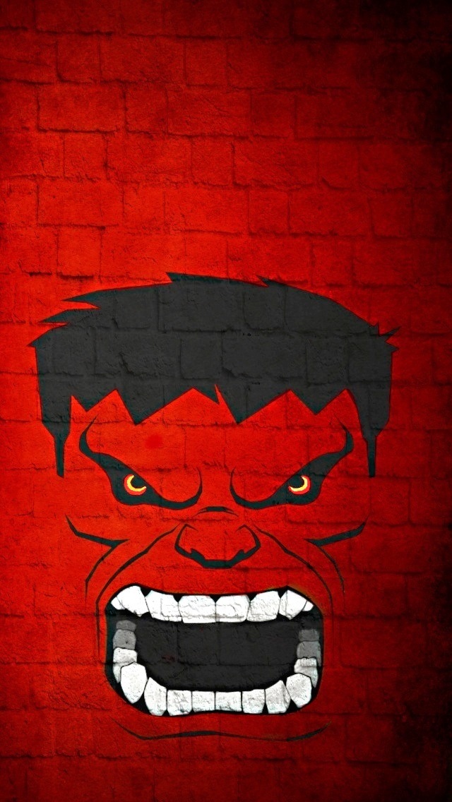 Red Hulk Wallpaper For iPhone iPhone5 Gallery