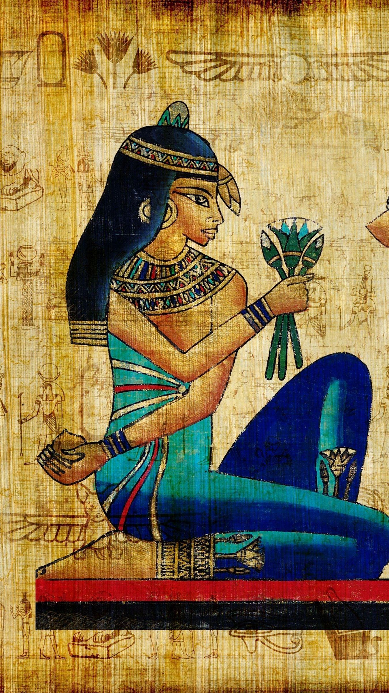 Wallpaper Brute Girl Ancient Egypt