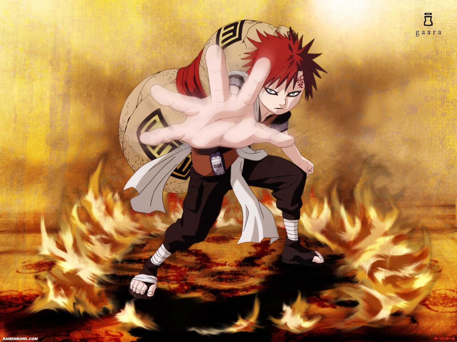 Pin em Sabaku no Gaara