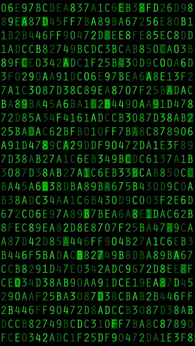Matrix Binary Wallpaper Blue binary matrix wallpaper 640x1136