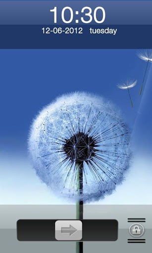 Galaxy S3 Dandelion Go Locker Is A Perfect Theme For Those Who Want To
