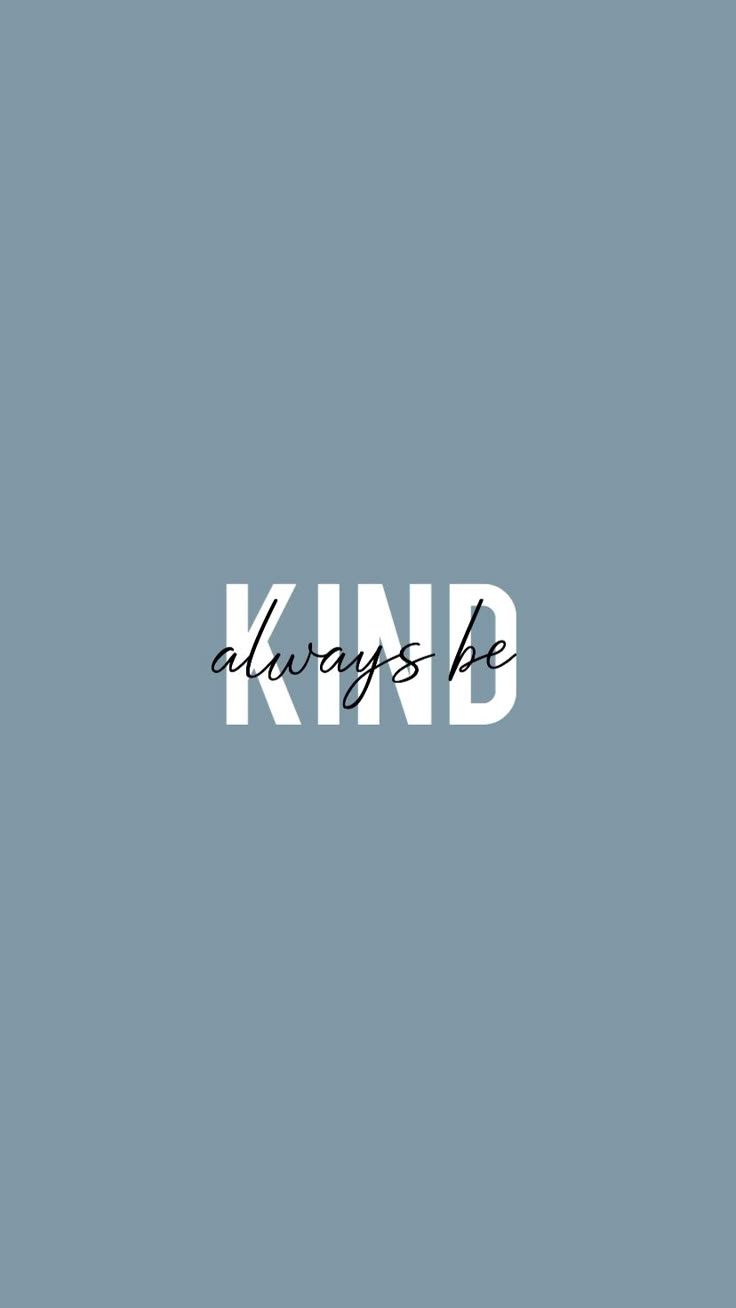 Be Kind Wallpaper Quote