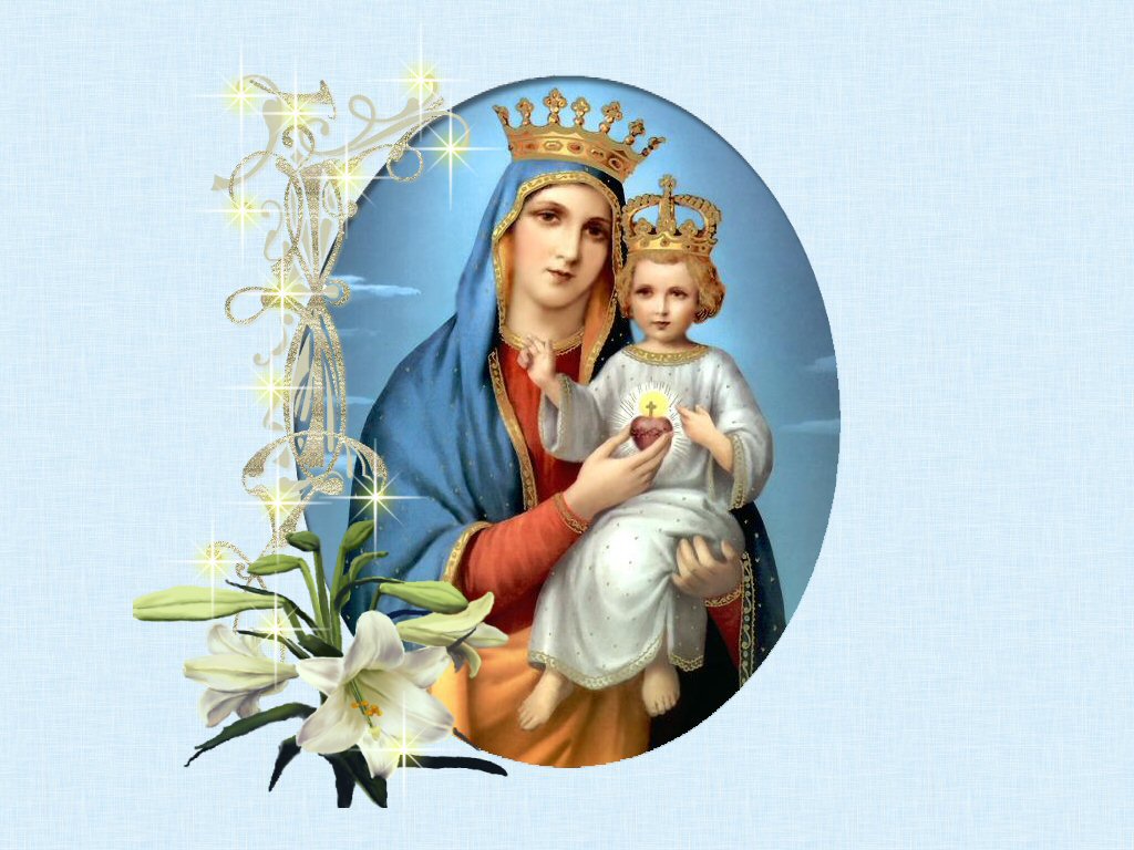 Mother Mary Wallpaper Blessed
