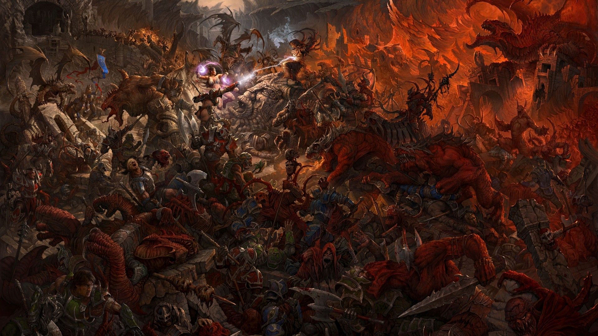 Warhammer War Battles Wallpaper Wallhaven Cc Fantasy
