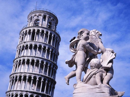 Italy Pisa Leaning Tower Screensaver Screensavers