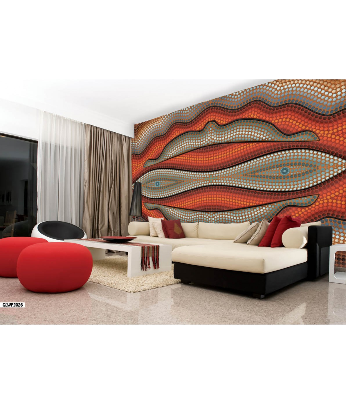 Home Modern Art Three 3d Wallpaper