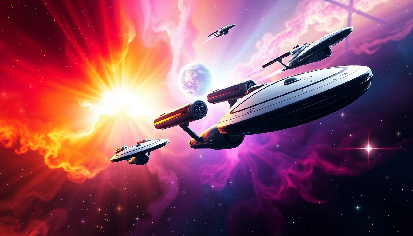 Star Trek Starships Wallpaper